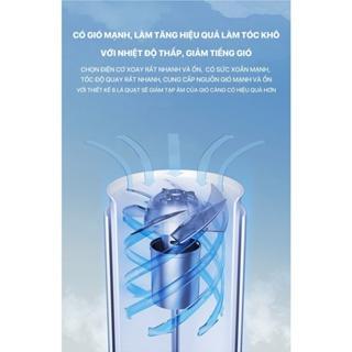 [LIVE] Máy Sấy Tóc Ion Âm Showsee A1-W Công Suất 1800W Chống Xù Rối, Khô Tóc Thiết Kế Nhỏ Gọn - Bảo Hành 12 Tháng Women 5