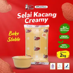 John Farmer - Peanut Butter Creamy 2Kg (Creamy peanut butter/ Selai kacang/ Krim Selai Kacang Bake Stable)