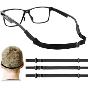 Tali Kacamata Elastis Adjustable Glasses Rope Outdoor Sports Asesoris Kacamata Olahraga