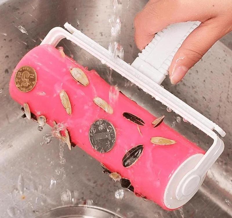 Product Introduction of Cover Band High Quality Washable Reusable Household Cleaning Remover Portable Hair Rolle Clothes Hair Pet Hair Sticky Roller 15