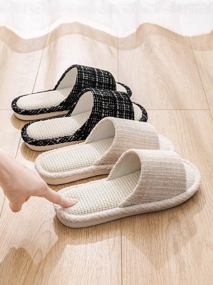 Product Introduction of รองเท้าแตะผ้าลินิน สำหรับผู้หญิง เหมาะสำหรับบ้านในร่ม กันลื่น พื้นนุ่ม เงียบ ดูดซับเหงื่อ ระงับกลิ่นกาย ทำจากผ้าฝ้ายลินิน เหมาะสำหรับสุภาพสตรี ทุกฤดูกาล ปี 2025 19