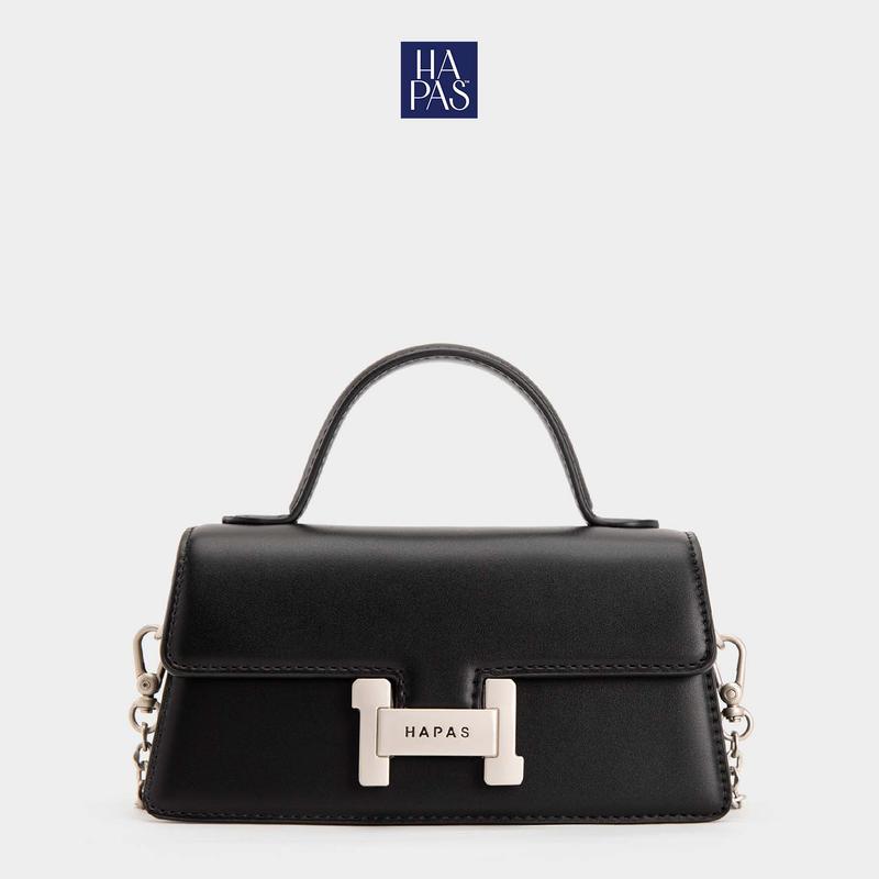 Túi Xách Nữ HAPAS Quai Xách Cầm Tay Khoá H Đeo Vai Đeo Chéo Sang Trọng Chính Hãng Size 20 HAPAS - TDV240363 Bag Da
