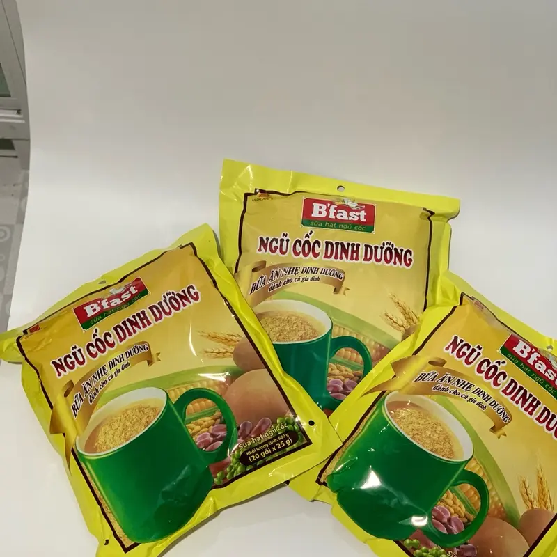 Combo 3 bịt Ngũ Cốc Dinh Dưỡng B’fast( 20 gói x 25gram) Hạt Ngũ Cốc Thức Ăn Granola Food 8