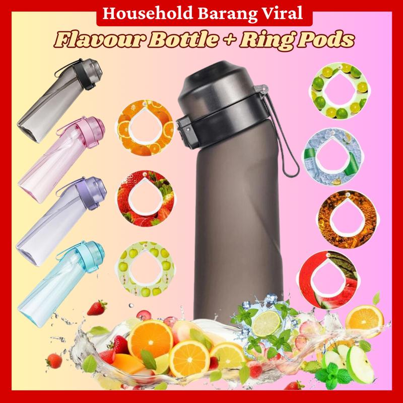 650ML Botol Air Berperisa 0 Gula Perisa Buah-Buahan Fruit Flavored ...