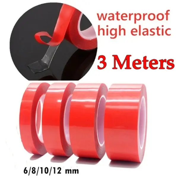 Double-Sided Adhesive Tape Permanent Powerful Transparent Adhesive Sticker Tape