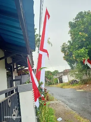 Tiang Bendera umbul 6 meter Galvanis anti karat