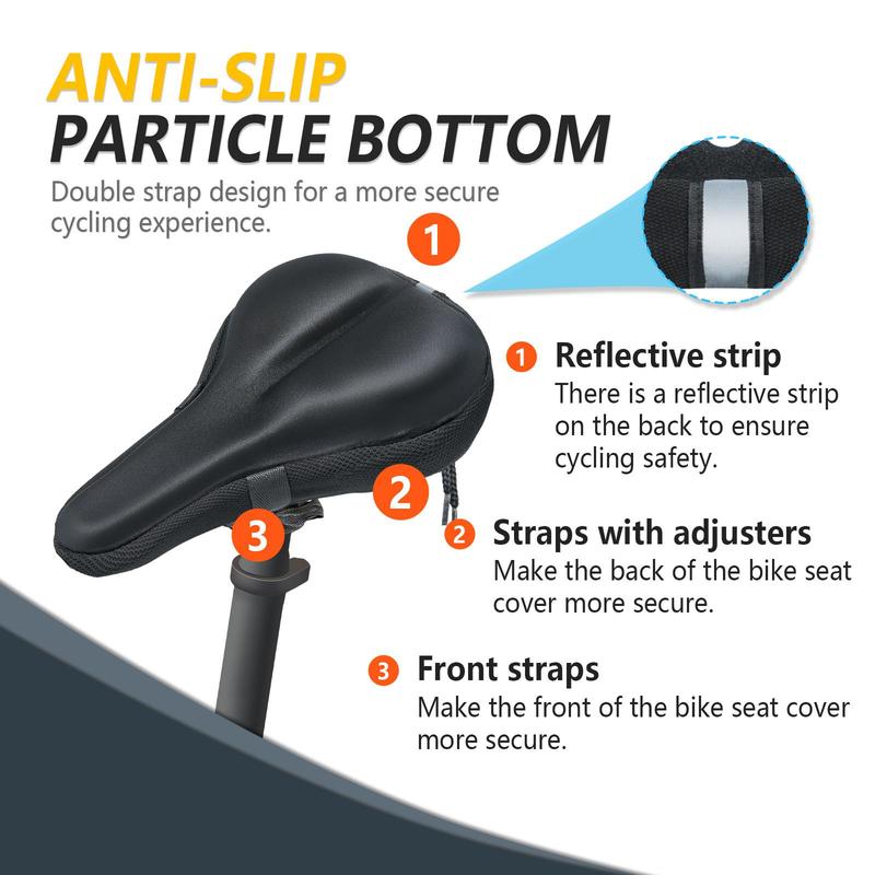 Domain Cycling Bike Seat Covers For Comfort Domain Cycling Gel