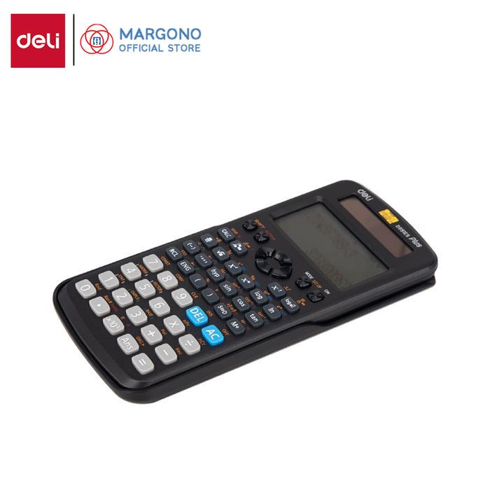Gambar Deli Kalkulator Saintifik Scientific Calculator Warna Hitam 417 Function 170 80 20mm ED991ES dari Margonopaper Kota Semarang Tokopedia