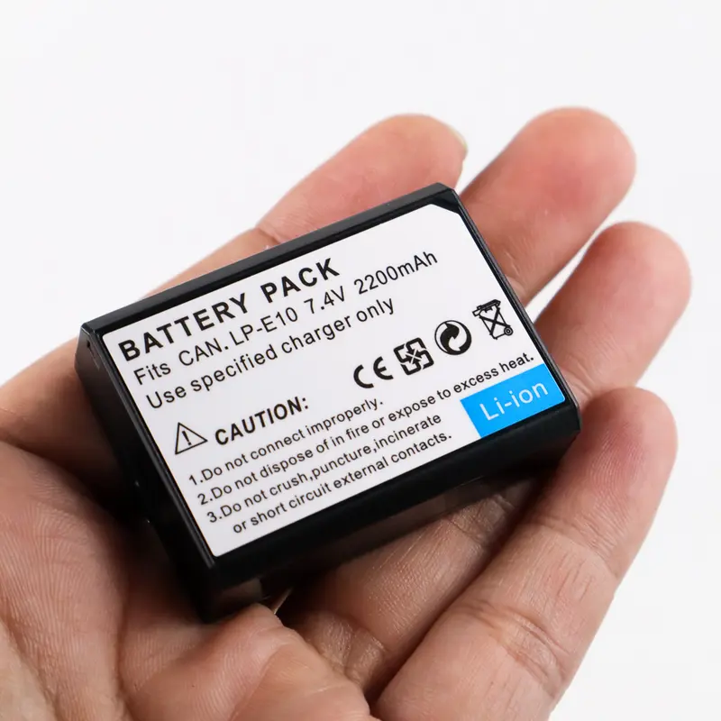 Baterai Camera Canon LP-E10 - Black 2