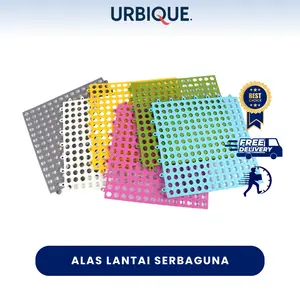 URBIQUE - Alas Kandang Hewan Anti Slip  Untuk Anjing Kucing Kelinci Berbahan PVC Keset Lantai Anti Slip