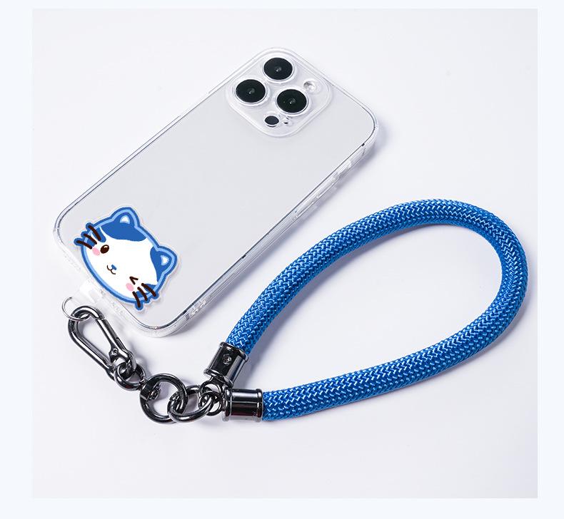 Product Introduction of Kẹp Dây Đeo Buộc Điện Thoại Tùy Chỉnh Miếng Đệm Vải Tpu Tùy Chỉnh Miếng Dán Lưng Thẻ Dây Treo Đầu Nối Pvc Giá rẻ 11