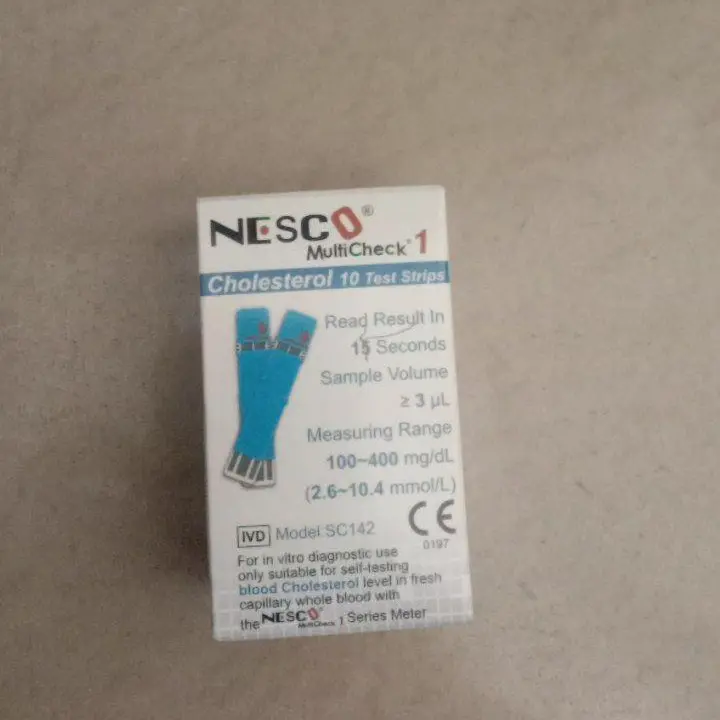 Strip Nesco Kolesterol isi 10pc