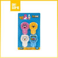 Gambar [OHSOME x Zizone] -  Zizone Solo Corner Sticky Wall Hooks Pengait Baju Serbaguna Karakter Zizone 4PCS - 4 PCS dari OHSOME Homeliving Kab. Bekasi 1 Tokopedia