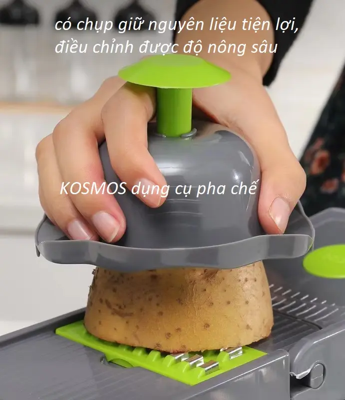 Bộ Dụng Cụ Bào/Cắt Thạch, Rau Củ, Trái Cây Kèm Lưỡi Nạo Đa Năng (14 chi tiết) 5