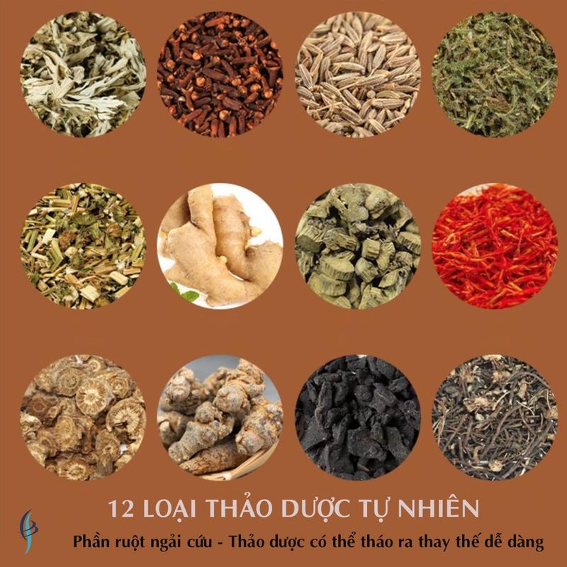 Đai Chườm Nóng Cổ Vai Gáy Bằng Điện Lõi Ngãi Cứu 3
