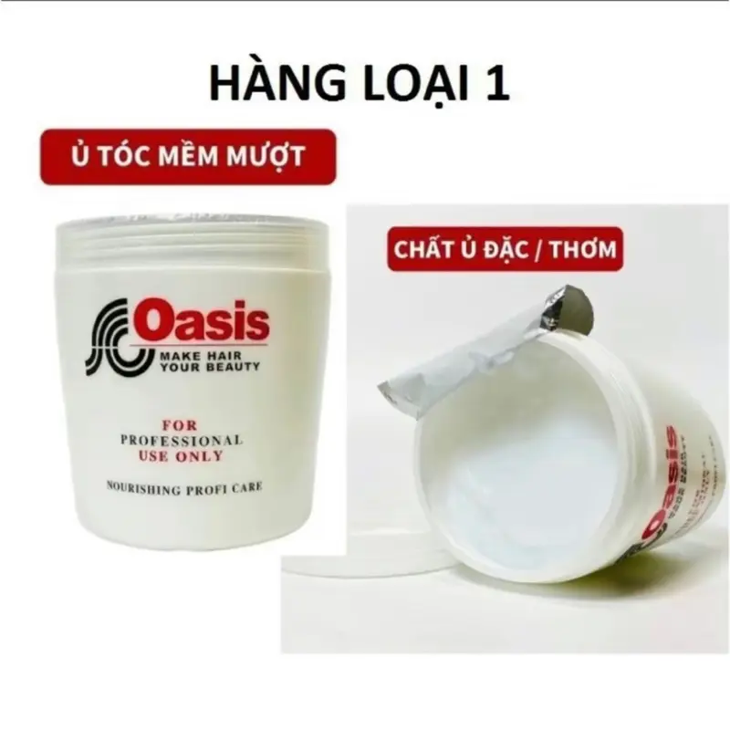 Kem xả ủ tóc OASIS 1000ml phục hồi tóc giúp tóc thơm mượt