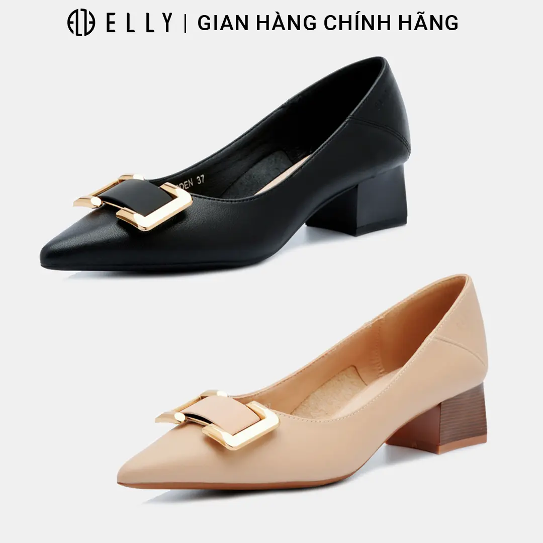 Giày nữ cao cấp da thật ELLY – EGT192