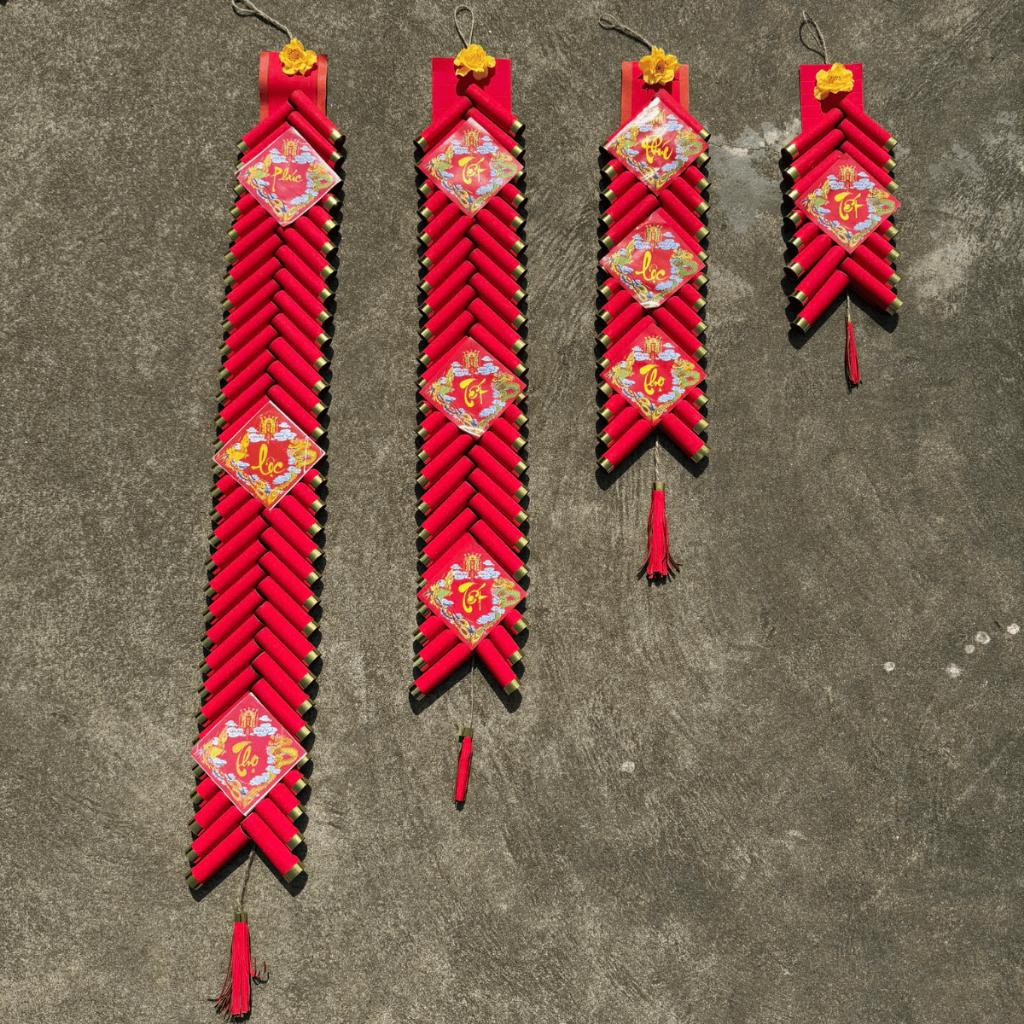 Pháo Giấy Trang Trí Tết Phúc Lộc Thọ – Pháo Treo Tết Truyền Thống