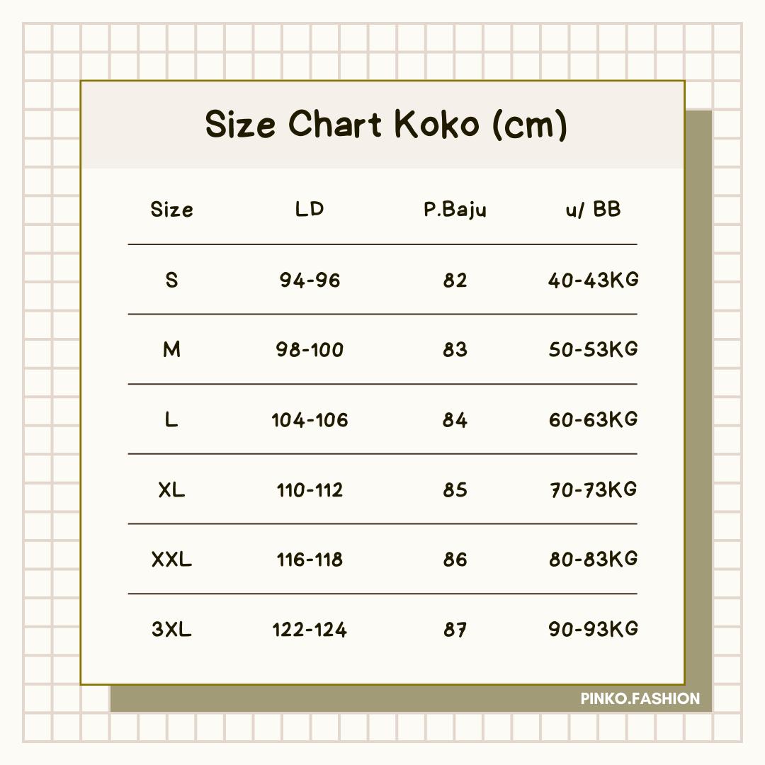 PIK - Koko Zidan Dewasa Jumbo S M L XL XXL 3XL Koko Pria Muslim Katun Toyobo Baju Kurta PIK - Koko Zidan Dewasa Jumbo S M L XL XXL 3XL Koko Pria Muslim Katun Toyobo Baju Kurta