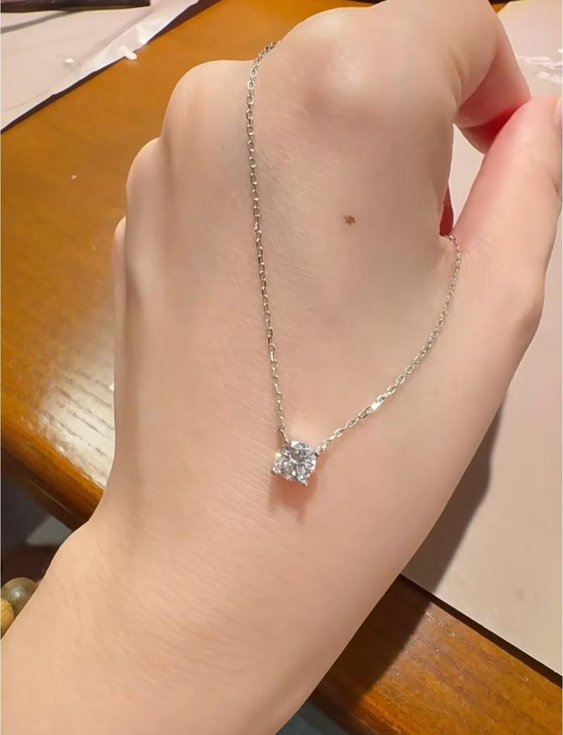 Product Introduction of Vòng Cổ Kim Cương, Giọt Nước Mũi Mới, Nữ, Cùng Với Zhao Lusi, Bạc Sterling S925, Không Phai Màu, Giá Cả Phải Chăng, Sang Trọng, Thích Hợp Cho Số Lượng Ít, Dây Chuyền Xương Đòn Cao Cấp 8