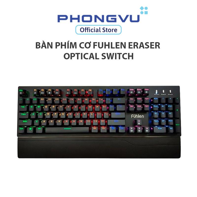 Bàn phím cơ Fuhlen Eraser - Optical Switch - Bảo hành 24 tháng
