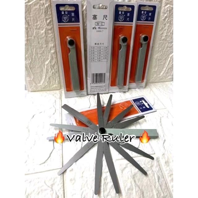 Piston Ruler Valve Tappet Ruler Set Pembaris Valve Adjuster Feeler ...