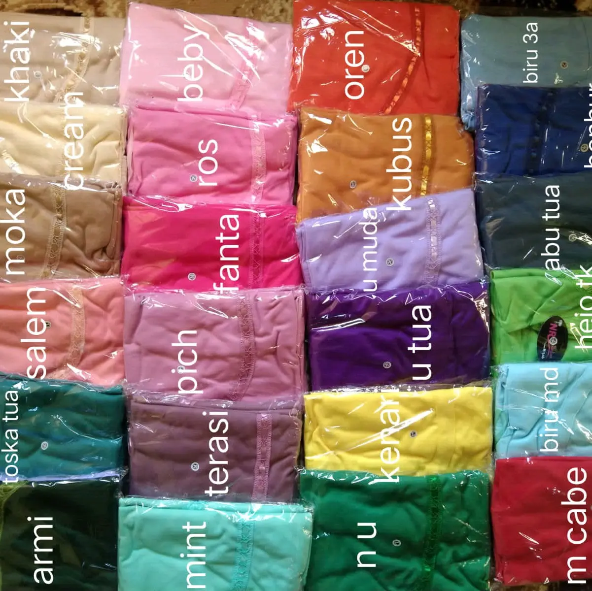 Kerudung Sekolah TK,SD,SMP,SMA/ Kerudung mengaji/Kerudung sehari hari