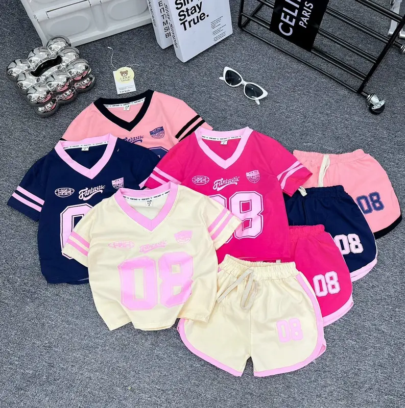 4 màu bộ  thẻ thao cotton su co giãn mềm mại hot hit size 7-50kg. 1
