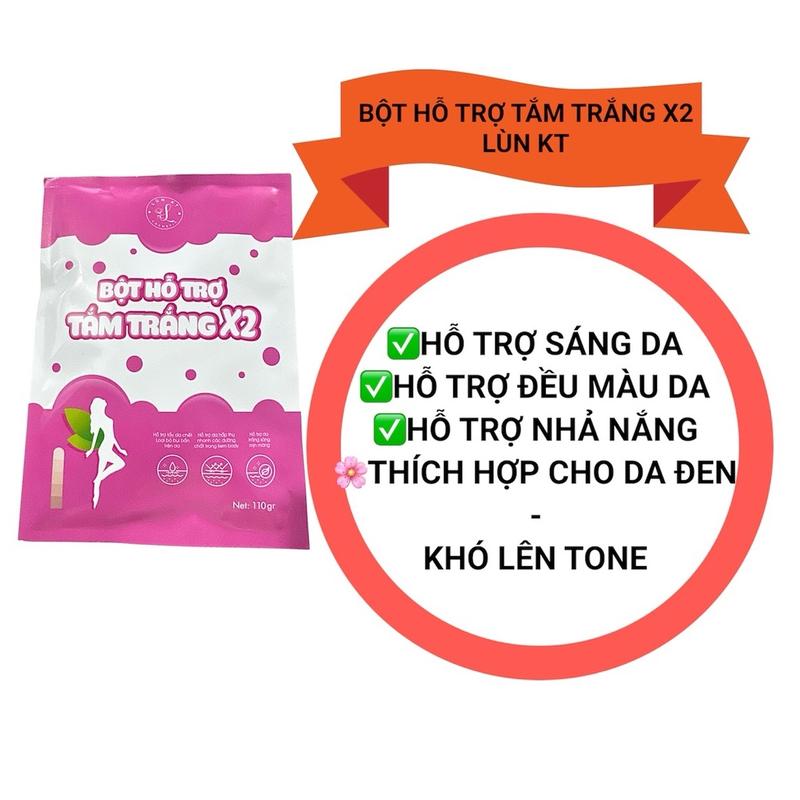 BỘT HỖ TRỢ TẮM TRẮNG X2.BAO BÌ MỚI (dùng cho body) Dưỡng Body Dưỡng Da Body Nữ Peel Da