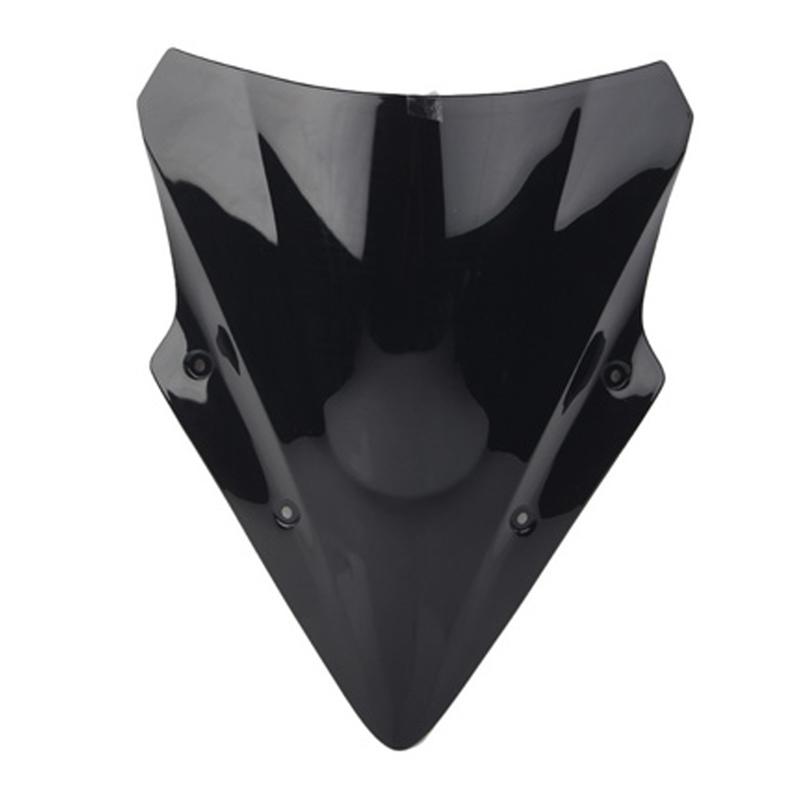 Product Introduction of Motorcycle Double Bubble Windshield Deflector Protector Wind Screen For Kawasaki Ninja650 ER6F EX650R 2017-2019 ER-6F EX 650R 30