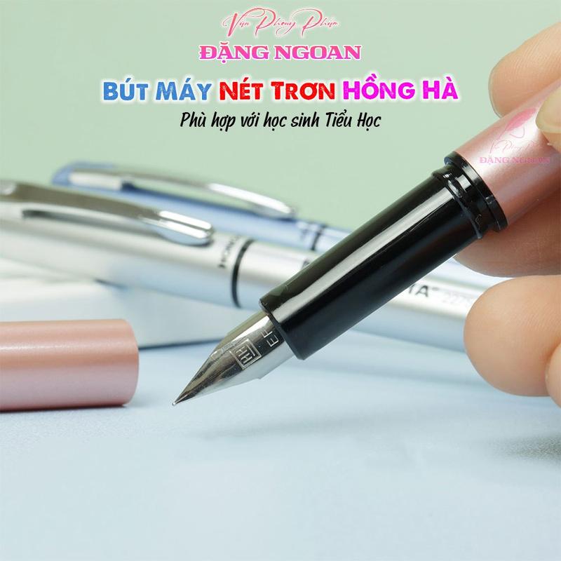 Bút Máy Nét Thường Play Color Hồng Hà 2275 - Bút Mực Cho Học Sinh Tiểu Học Màu Sắc Tươi Sáng 