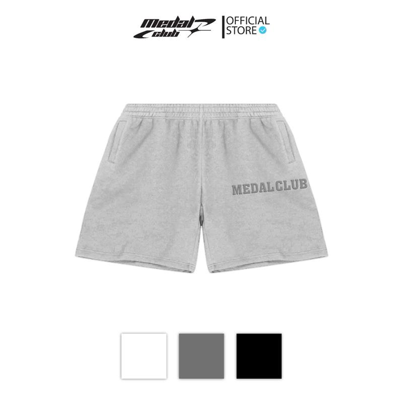 {Hàng Mới}Quần Short Nam Nữ Chân Cua Chính Phẩm Thêu Nổi MedalClub  (unisex form) MH022 1