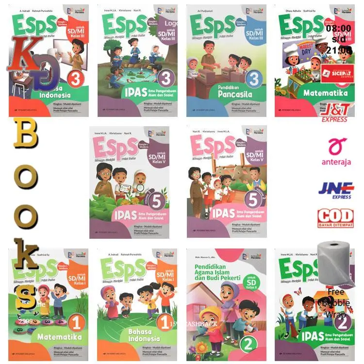 ESPS - Erlangga Straight Point Series, Simple dan Modern Untuk SD/MI - Kurikulum Merdeka Putih 0