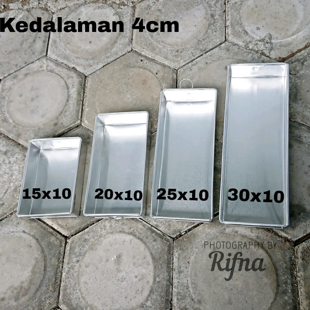 1pcs Loyang Brownies Loyang Serbaguna Berbagai Macam Ukuran