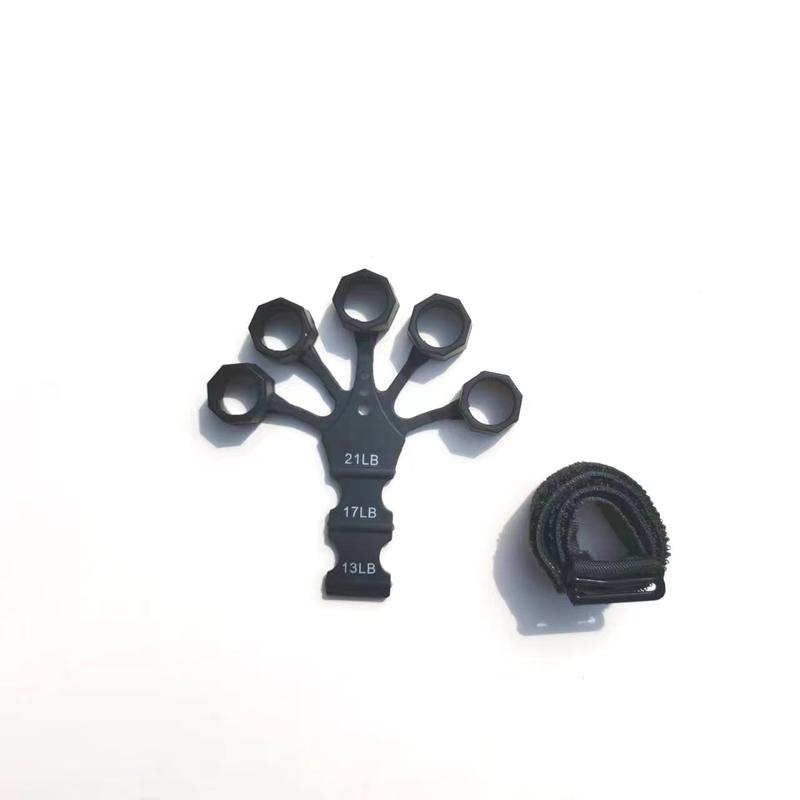 Product Introduction of Silicone 5 Finger Finger Trainer Wrist Chest Expander Shooting Brace Shooting Basketball Training Auxiliary Grip 4