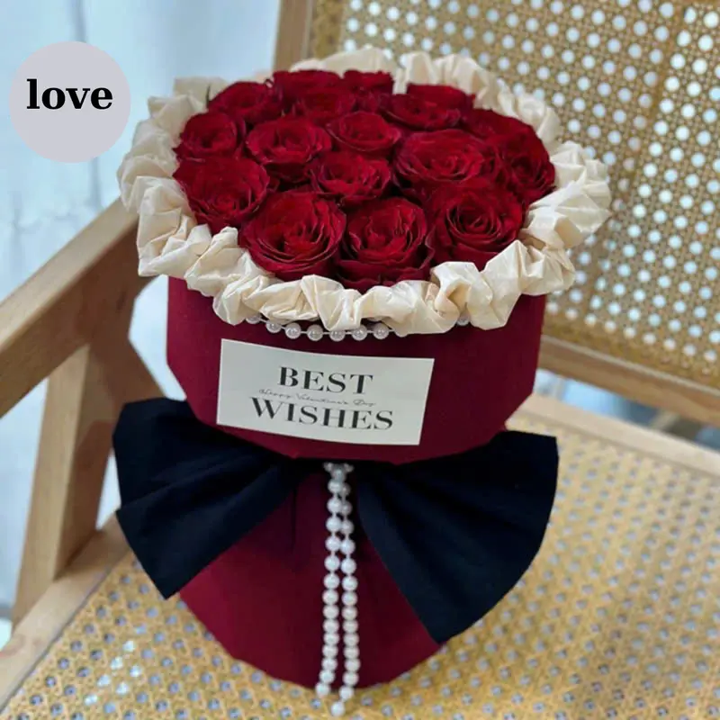 Bó hoa sáp tai thỏ  siêu dễ thương. quà tặng người yêu . quà tặng sinh nhật ngày lễ...valentine, 8/3 7