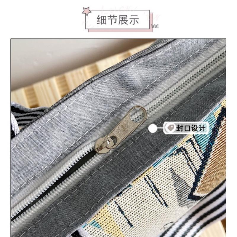 Bộ sưu tập Túi tote hình Chim phong cách Hàn quốc, túi vải nữ đeo vai vải canvas 6
