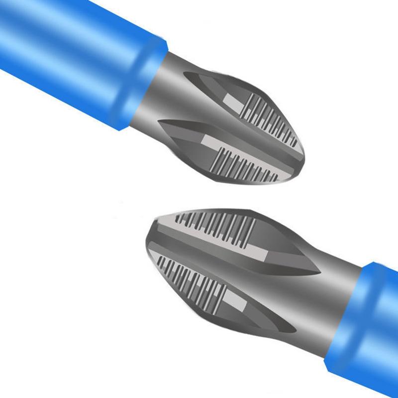 【Ready】 Bộ 7 Đầu Vít ph2 Chống Trượt Độ Cứng Cao bits 25mm-150mm bộ mũi khoan bộ ốc vít mũi khoan mũi vít 6