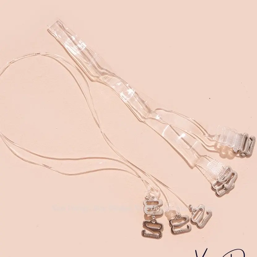 Set 2 Dây Áo Ngực Trong Suốt Cho Nữ - Dây Áo Siêu Dai Gồm 1 Cặp (2 Cái) Voi Bra