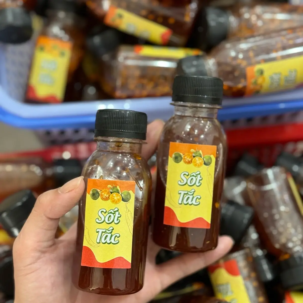 Sốt Tắc - Ớt Rim Comai, Chai 50ml và 100ml Nước Sốt Gia Vị