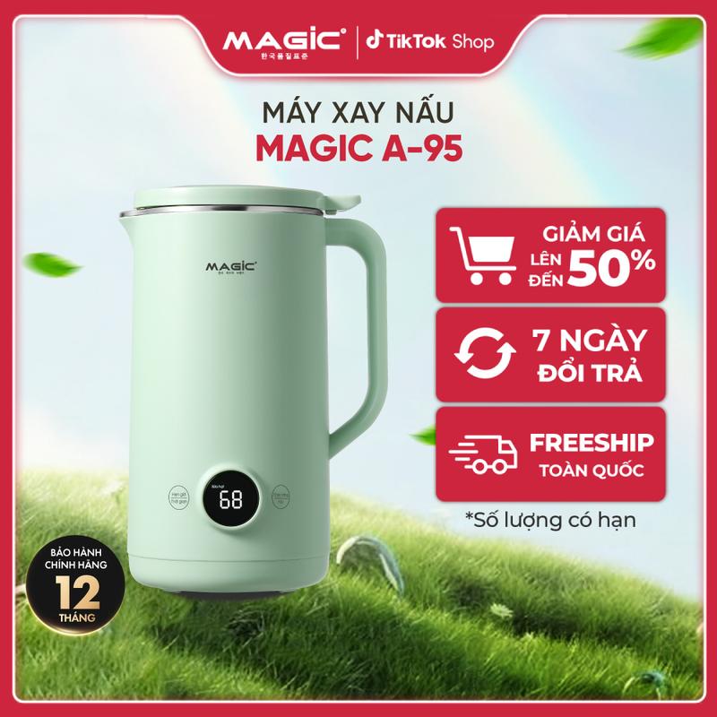 Máy làm sữa hạt Magic A-95, chế độ hẹn giờ thông minh, công suất 800W