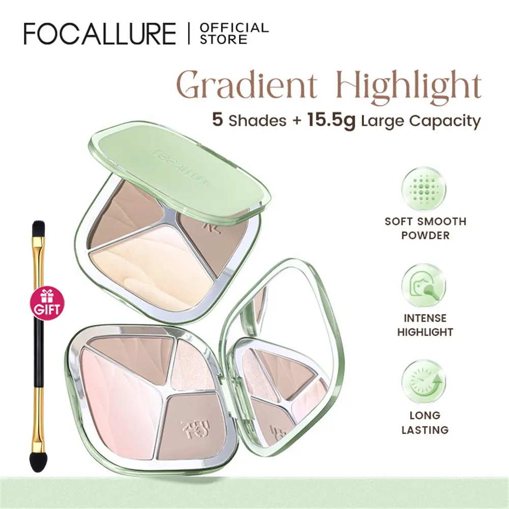 【Buy 1 Take 1】FOCALLURE Gradient Highlighter & Contouring Palette ...