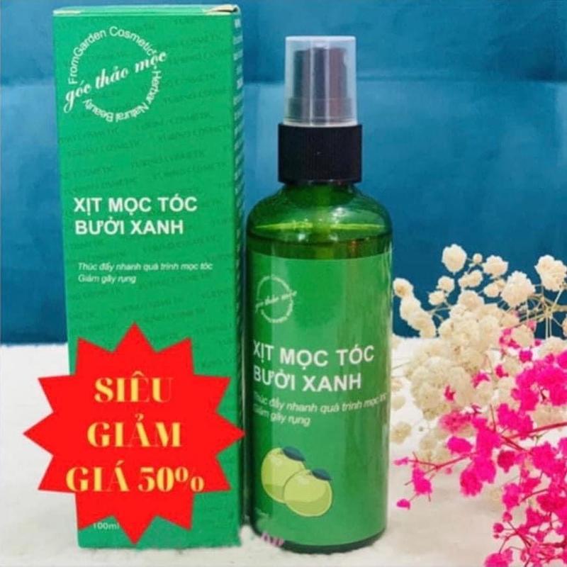 Combo 5 chai xịt bưởi xanh Xịt bưởi được sản xuất từ tinh dầu vỏ bưởi da xanh nước chưng cất tinh dầu bỏ bưởi chứa Vitamin A&C protein thực vật giúp giảm rụng nuôi dưỡng tóc chắc khỏe kích thích mọc tóc nhanh chón Chăm Sóc Tóc