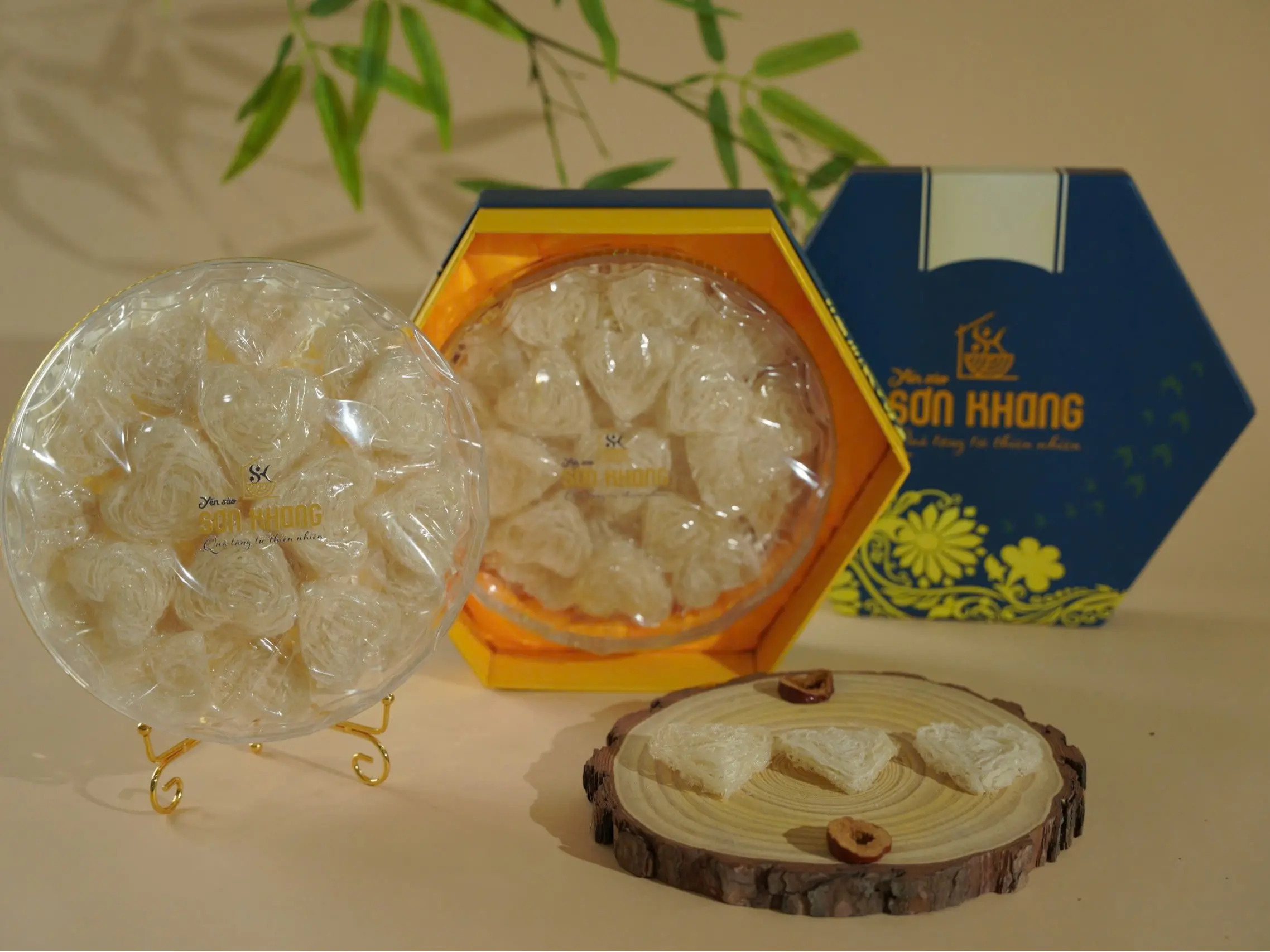 Yến Sào Sơn Khang - Tổ Yến Tinh Chế (Trái tim tình yêu)