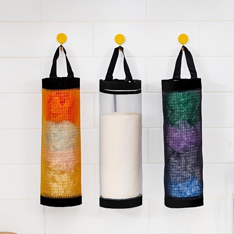 Product Introduction of Pet Waste Bag Dispenser, Multifunctional Pet Waste Bag Holder, Kitchen Plastic Bag Dispenser, Pet Waste Bag Storage Bag 5