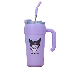 Cawan Ais, Raksasa Sanrio, Bernilai Tinggi, Kapasiti Besar, Cawan Air, Reka Bentuk Gadis Comel, Cawan Jerami, Penggunaan Dwi, Mudah Alih, Cawan Kartun Tebal Kitchenware Bottles Merah Pemegang Water Bottles tumbler  makro