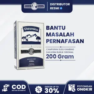 SUSU ETAWAKU PLATINUM @200gr BANTU MASALAH PERNAFASAN Dairy Milk Susu Kambing Bubuk