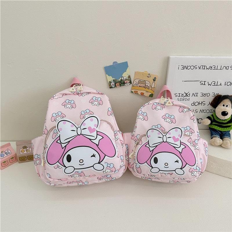 Balo cho bé đi học mầm non mẫu giáo Kuromi Cinnamoroll Melody 4