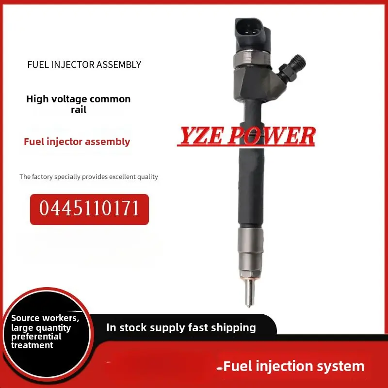 0445110171 Fuel Injector Assembly High Quality Supply Stable and Durable in Stock Supply Stable and Durable