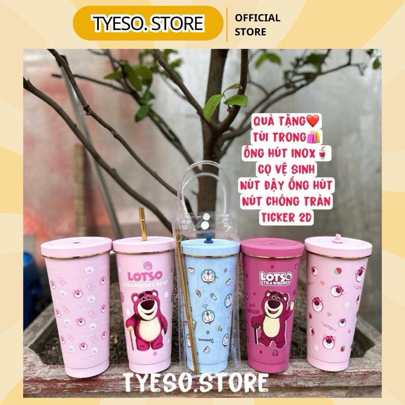 Ly Giữ Nhiệt Thái Lan 750ML - Mua một ly tặng Full phụ kiện